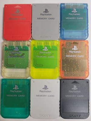Playstation 1 Ps1 Memory card Authentic Sony Official | eBay