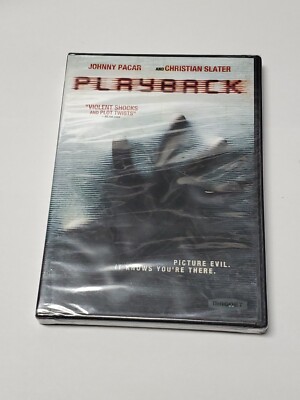PLAYBACK (DVD, 2012) HORROR - CHRISTIAN SLATER - BRAND NEW SEALED