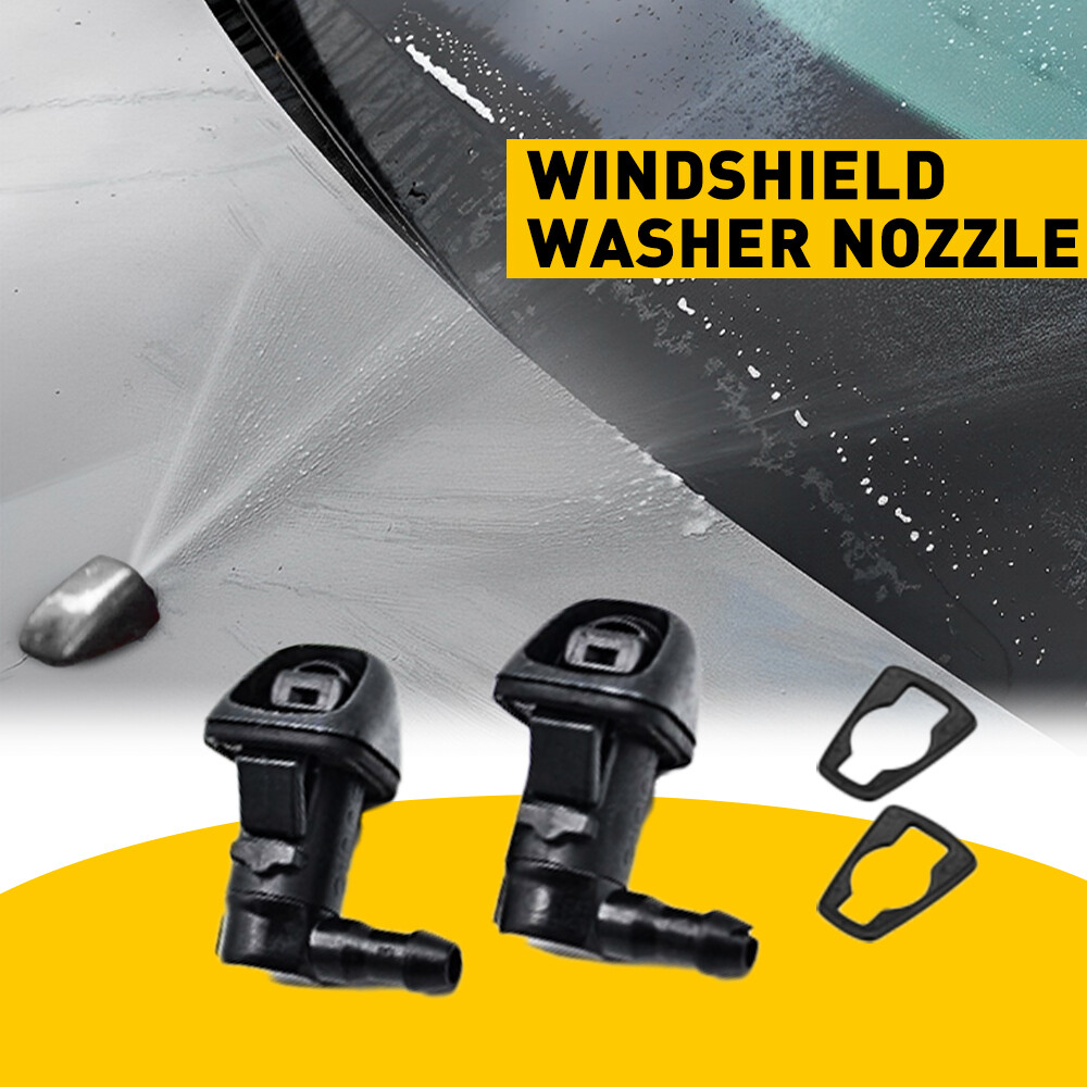 2pcs Windshield Washer Nozzles Compatible with 2011-2017 Honda Odyssey Wiper Jets