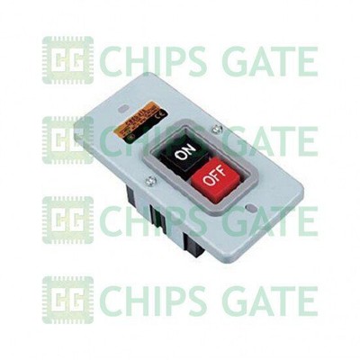 1PCS CBSS-330 ON/OFF 3P Plastic Self-Locking Power Push Button Switch 380VAC 3 #