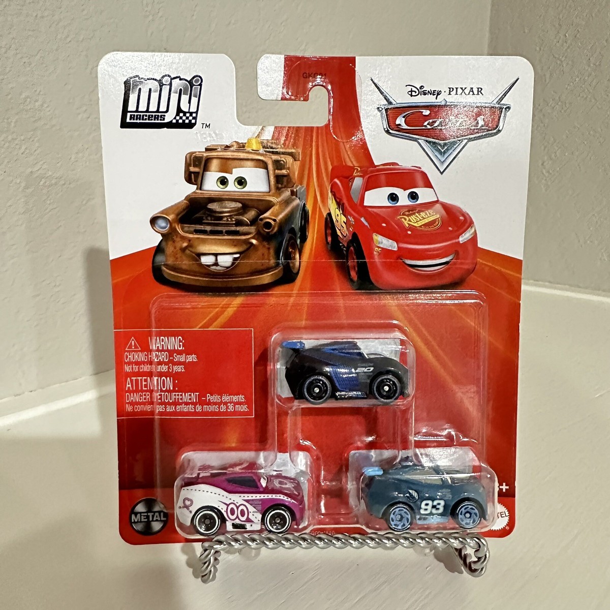 Disney Pixar Cars Mini Racers Nick Shift , Flip Over & Jackson