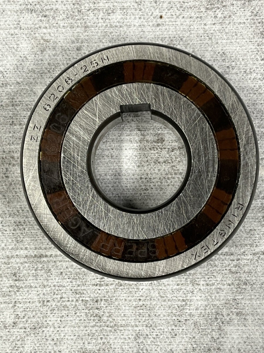 6206 ZZ -25N One Way Clutch Bearings Ringtex Sperrlager 62X25X16