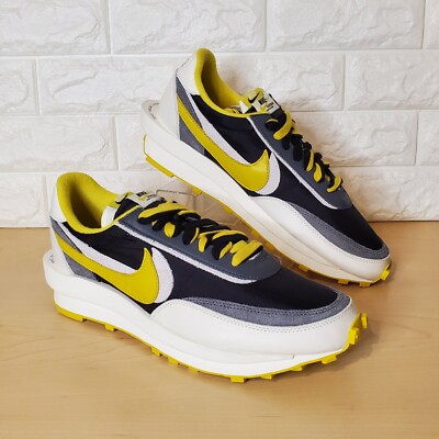 Size 12.5 - sacai x Undercover x Nike LDWaffle Bright Citron for