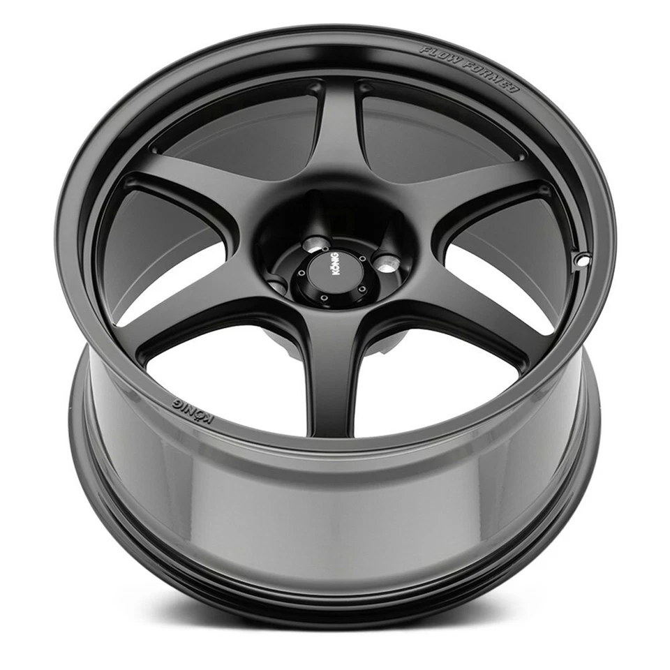 Llanta única negra Konig HEXAFORM 18x9,5 (35, 5x114,3, 73,1) Foto 4 de 4