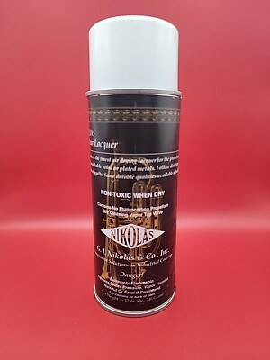 #ad NIKOLAS 2105 SPRAY LACQUER CLEAR 12 oz 340g aerosol can $34.99