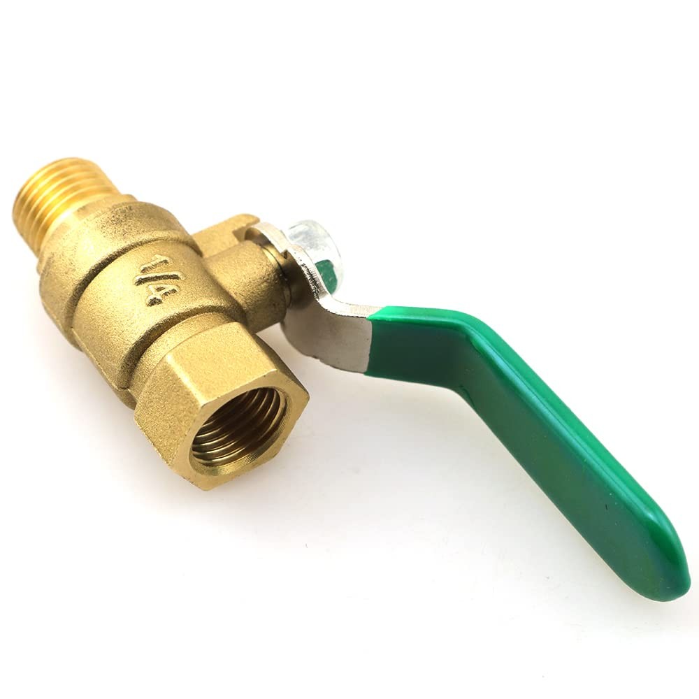1/4 Inch Ball Valve BLLNDX NPT Air Compressor Brass