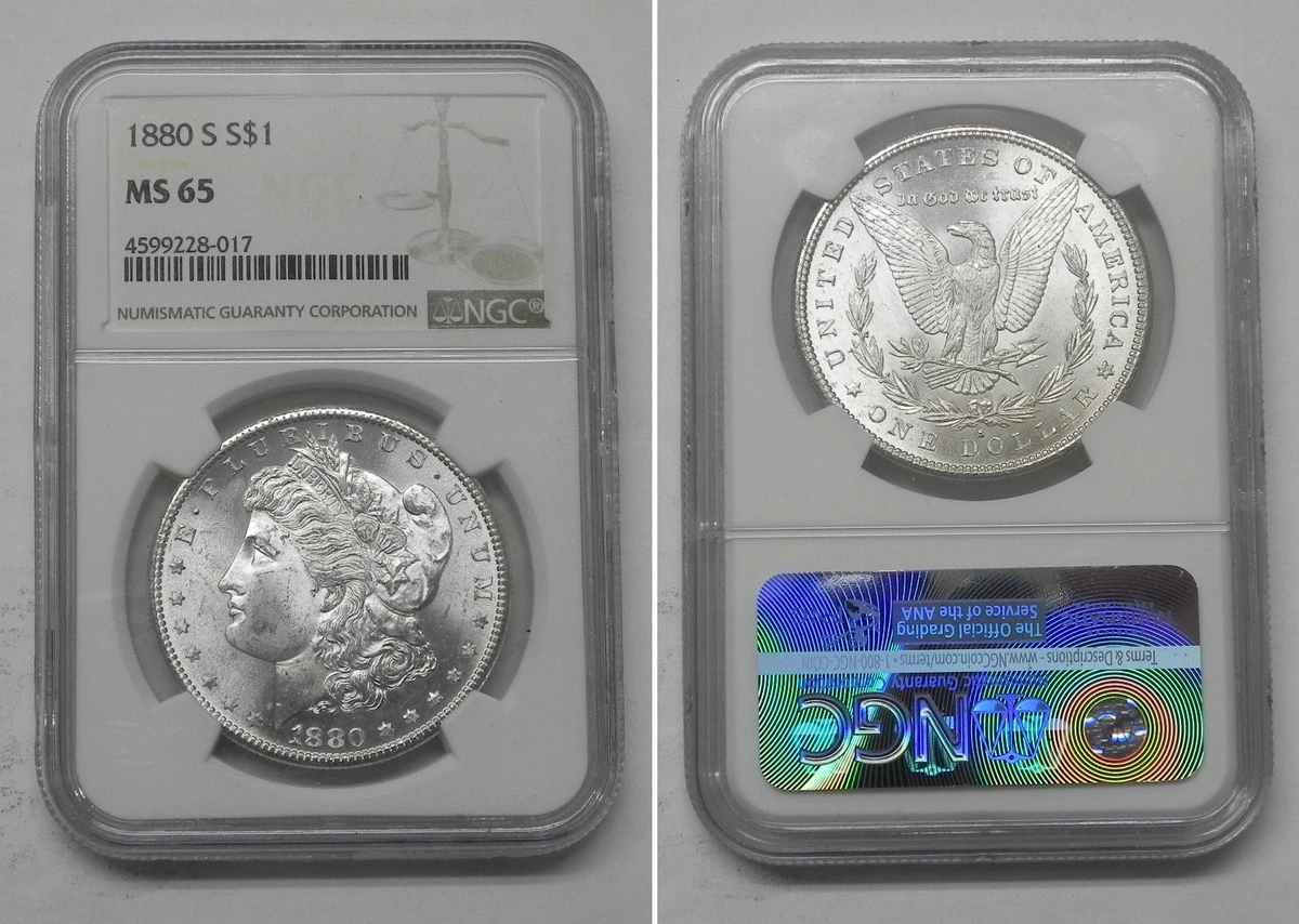 1880 S Morgan Silver Dollar Ms 65 for sale | eBay