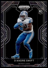 2020 Panini Chronicles #PB-8 D'Andre Swift Prizm Black