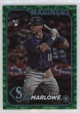 2024 Topps Series 1 Green Crackle Foil 66/499 Cade Marlowe #286 1di2