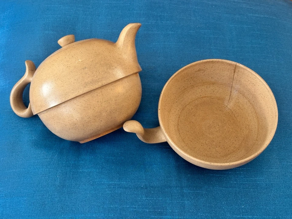 Чай для одного чайника и чашки - идеально подходит для золотого ремонта стиль Кинцуги - метафора - Изображение 4 из 4