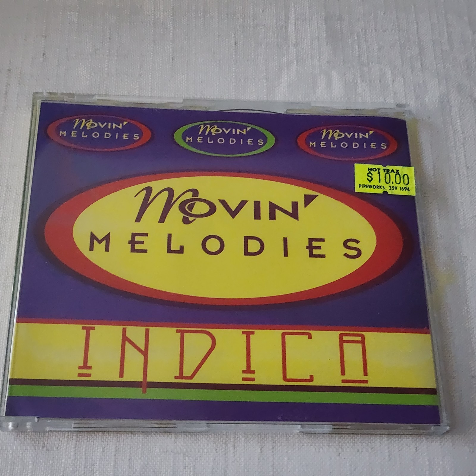 Movin' Melodies - Indica (CD Single 1996)