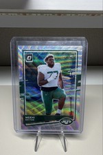 2020 Panini Donruss Optic - Rookies Mekhi Becton #120 Wave Prizm /199 (RC)