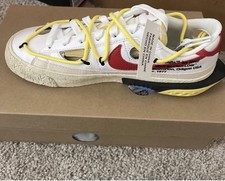 Nike Off-White Blazers Low Top Lace-Up Mens S...