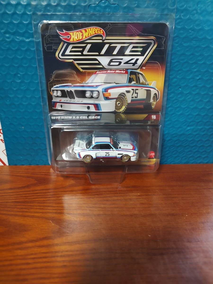 ホットウィール ELITE64 ’75  3.0 CSL RACE  2025 Hot Wheels ELITE 64 1975 BMW 3.0 CSL RACE PREMIUM RLC