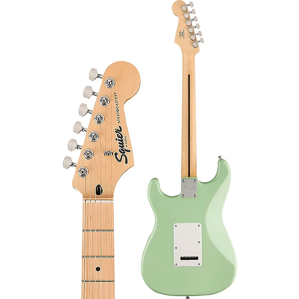 Squier Sonic Stratocaster Limited-Edition Electric Guitar Surf Green - Image 4 of 4