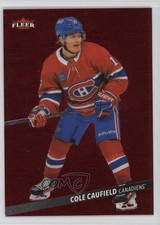 2025 Upper Deck Fleer Ultra Medallions Ruby Red 47/50 Cole Caufield #M-35 0me2