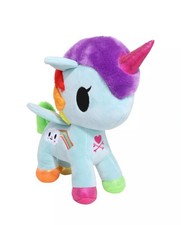 Unicorno Tokidoki Blue Pixie Rainbow Cloud Pegasus Unicorn Stuffed Plush Toy 8"