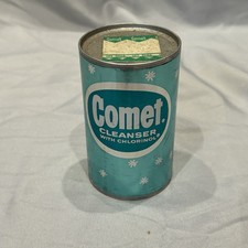 Vintage Comet Cleanser Chlorinol 6 Oz Made In USA Brand New Collectible