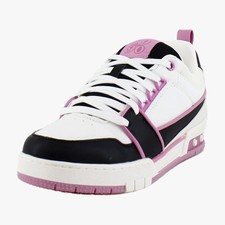 Steve Madden Skater Womens Fashion Sneakers Black/Pink Multi