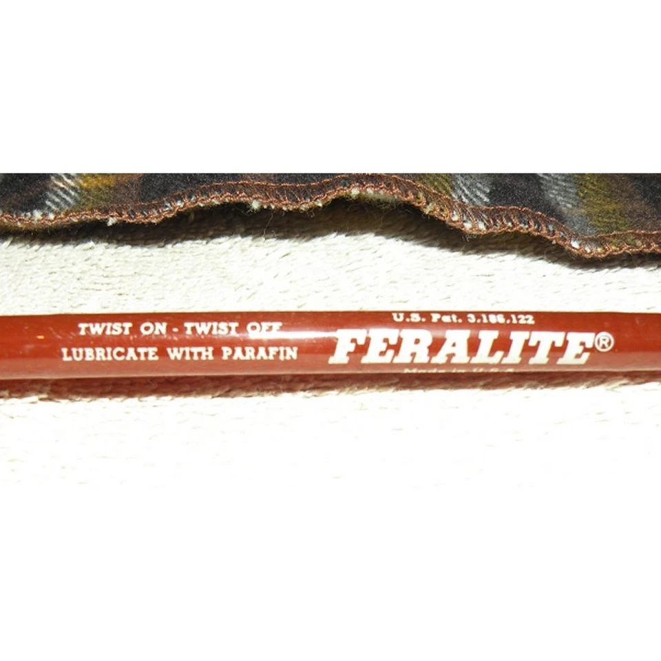 Vtg Fenwick Feralite FF70 Fly Fishing Rod 7’ 3 Oz. Fly Line No. 6 USA J Series - Image 3 of 4