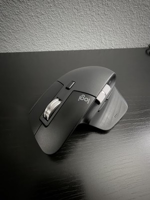 OBO - Logitech MX Master 3S Wireless Mouse for Mac - Space Gray W/ Charger