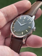 Omega Seamaster Jumbo Olive Green Dial 34mm Hand Winding Steel vintage watch