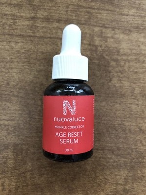 Nuovaluce Beauty Wrinkle Corrector Age Reset Serum 1 oz 30ml Full Size ~ NEW!  
