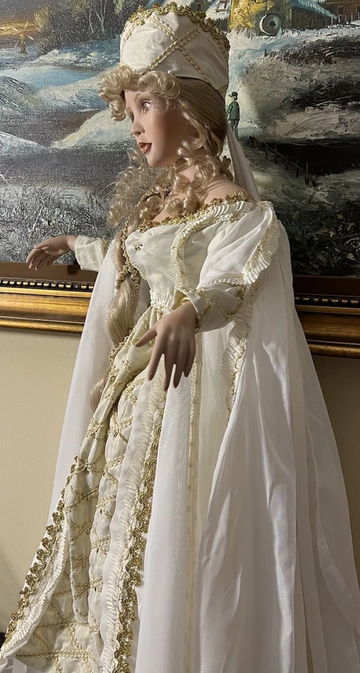 Paradise Gallery LE Porcelain Doll «Rapunzel - Fairy Tale Bride»By Pat Dezinski - Image 3 of 4