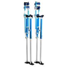 Drywall Stilts Walking Taping Professional Alum Tool Stilt 48"-64" for Painting