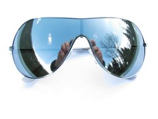 Alpland sunglasses lenses silver fully mirrored