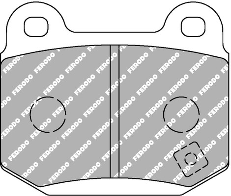 ✅Fits FERODO FCP1562Z Brake pads - professional DSUNO Rear FCP1562Z  ⭐UK Seller⭐