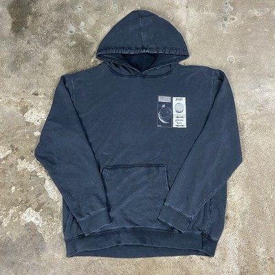 Joji Sweatshirt Size Large Black Hoodie Pullover Gimme Love Orbit Space Graphic