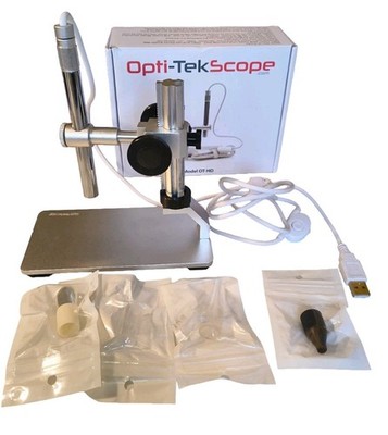 Opti-Tekscope Digital USB Microscope Camera OT-HD Tested 