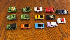 Vintage 1980 s Micro Machines Galoob Cars Trucks Lot 14