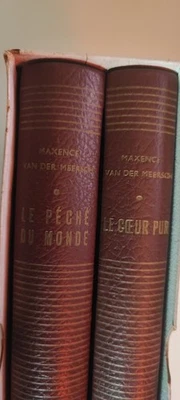 LIVRE LE PECHE DU MONDE LE COEUR PUR LE FILLE PAUVRE MAXENCE VAN DER MEERSCH - Photo 1/4
