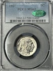 1927 P Buffalo Nickel PCGS MS63 CAC Approved ✅ Blast White Tougher Date