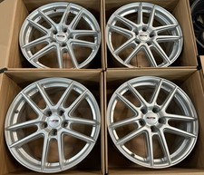 4x Platin P73 8 X 18 Zoll 5 X 112 ET 35 Polarsilber Audi Seat Skoda VW Mercedes