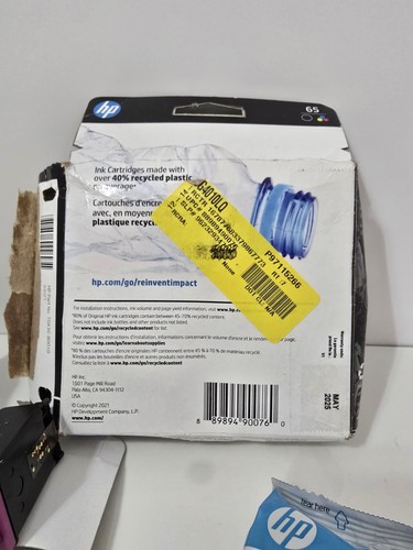 Original HP 65 Schwarz Standard Tintenpatrone Open Box Beschreibung lesen - Bild 4 von 8