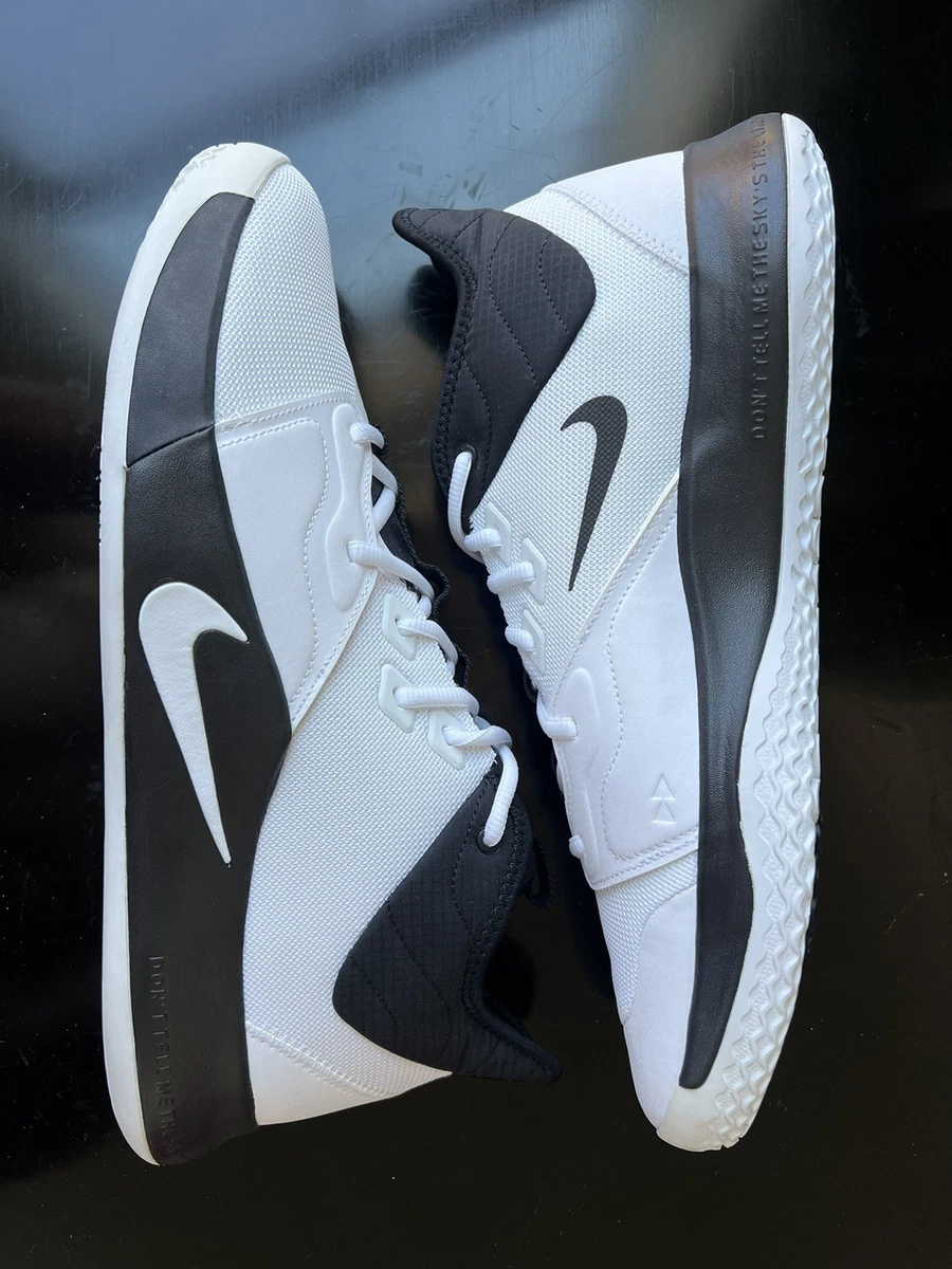 Nike PG 3 Team TB White/Black Men\'s Size 14 Basketball Size 14 - Nike PG 3 TB White Black for sale online | eBay main image 2