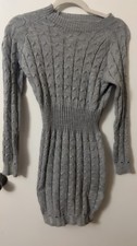 Sweater grey dress. Size small. Unbranded