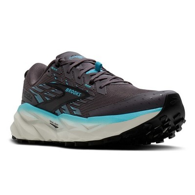 Brooks Cascadia 19 Damen Trail Laufschuhe Turnschuhe UK 6 Rabbit/Schwarz Neu