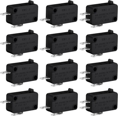 6 Pcs Microwave Door Switch W10269458 W10727360 W10269460 Replacement