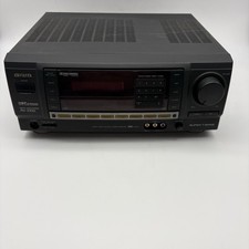 Aiwa AV X100 Audio/Video Control Stereo Receiver Vintage Super T Bass Tested