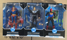 McFarlane Multiverse Figures Superman Action Comics 1000 Animated Fusion Batman