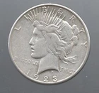 1923-S Peace Silver Dollar  Coinsnap VF
