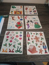 12 Sheets Creative Memories Stickers Christmas