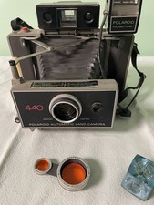 Lot of 4 Vintage Cameras, Kodak, Minolta, Brownie hawkeye, Polaroid Land