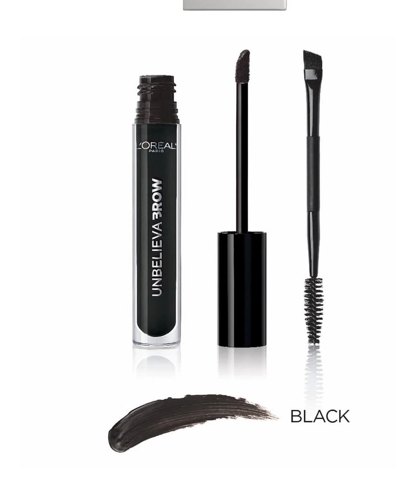 L'Oreal Paris Unbelieva-Brow Longwear Waterproof Brow Gel, Black - Image 4 of 4