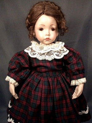 Porzellanpuppe ''Emily'' (553) von Dianna Effner, Expressions Collection, 1991