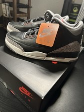 Nike Jordan 3 Retro OG Black Cement Brand New Size 9